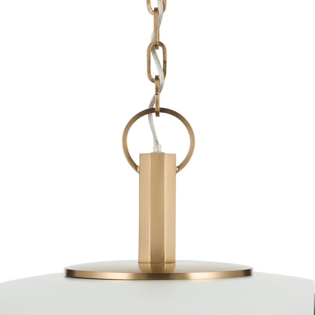 KICHLER 52835WH Kurio One Light Pendant