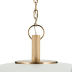 KICHLER 52835WH Kurio One Light Pendant