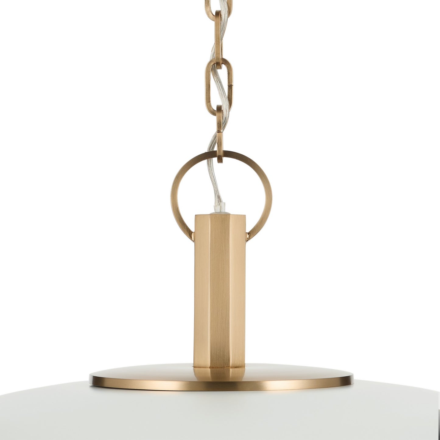 KICHLER 52835WH Kurio One Light Pendant