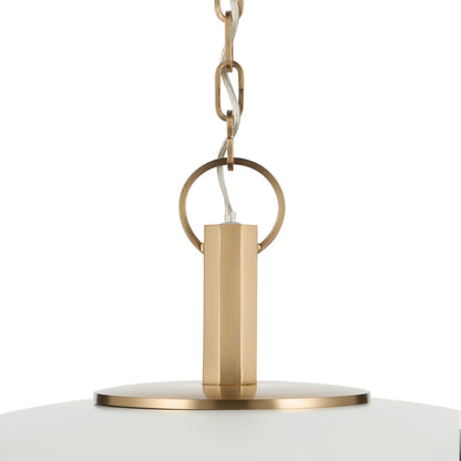 KICHLER 52835WH Kurio One Light Pendant