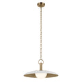 KICHLER 52835WH Kurio One Light Pendant