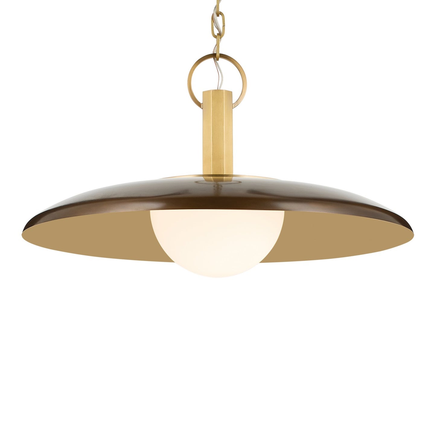 KICHLER 52835LBZ Kurio One Light Pendant
