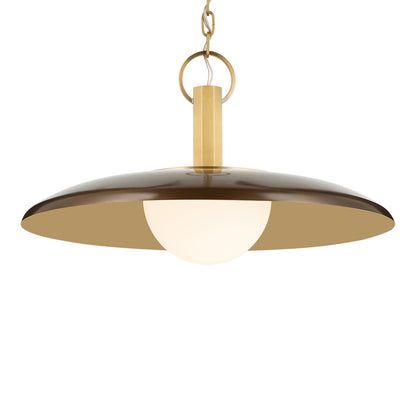 KICHLER 52835LBZ Kurio One Light Pendant