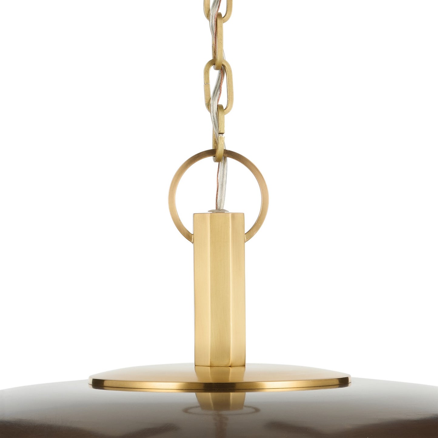 KICHLER 52835LBZ Kurio One Light Pendant