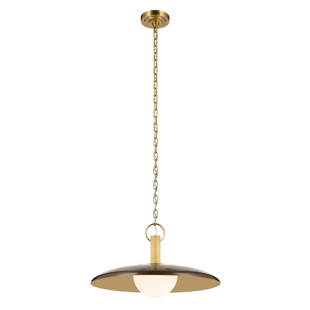KICHLER 52835LBZ Kurio One Light Pendant