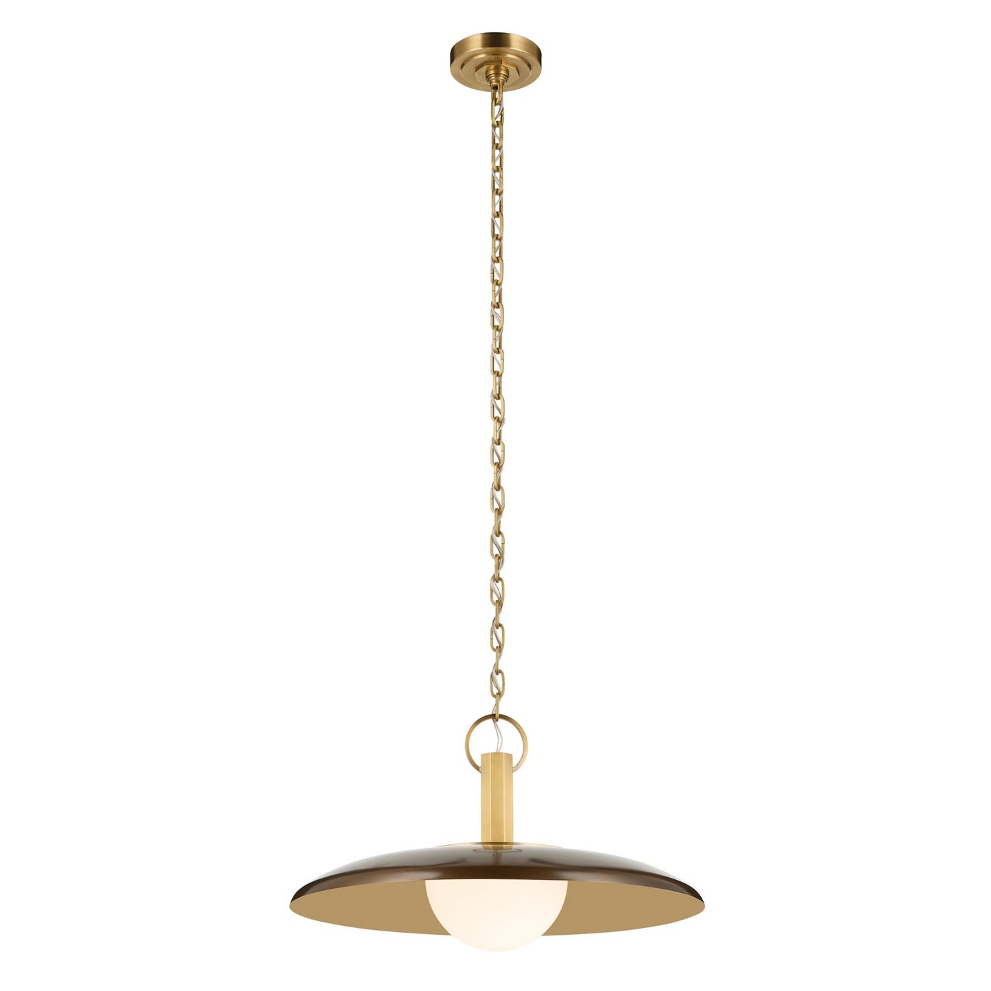 KICHLER 52835LBZ Kurio One Light Pendant