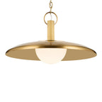 KICHLER 52835LBR Kurio One Light Pendant