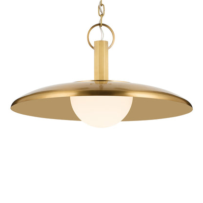 KICHLER 52835LBR Kurio One Light Pendant
