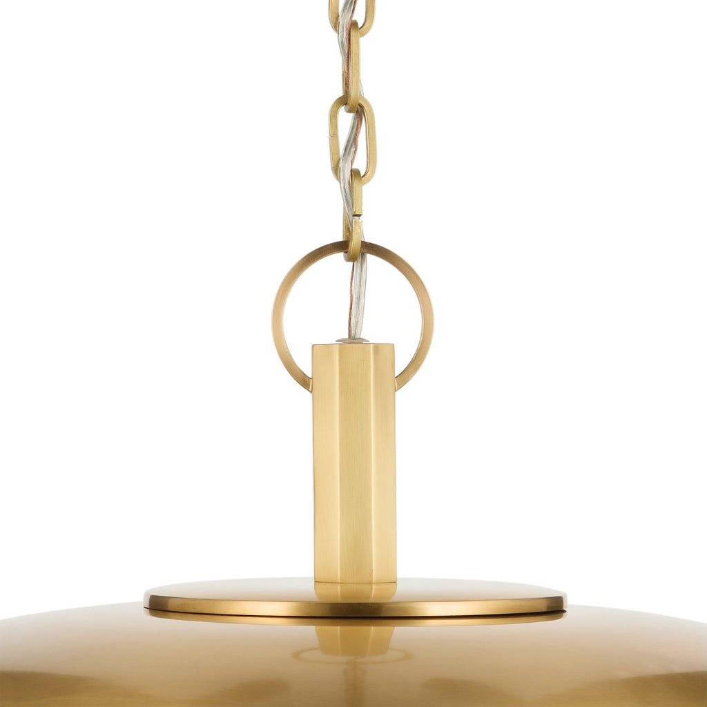 KICHLER 52835LBR Kurio One Light Pendant