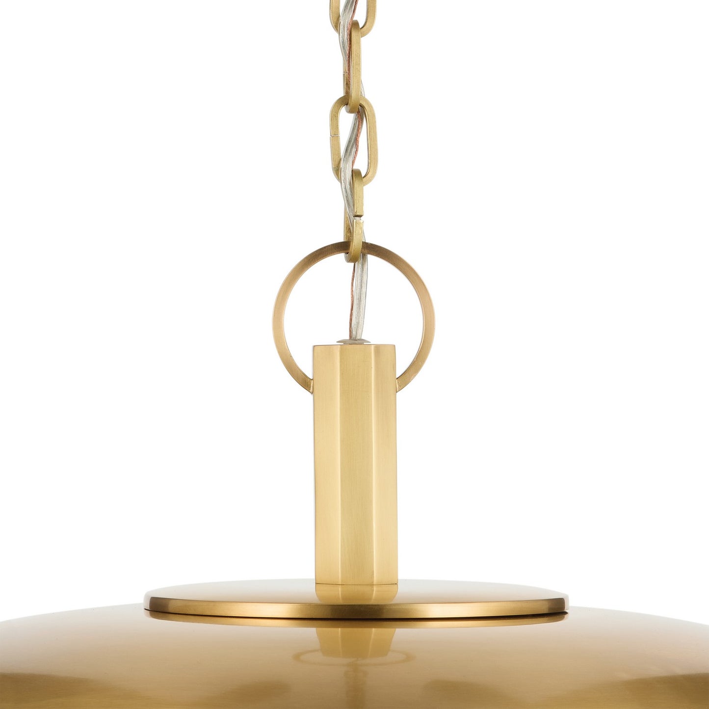 KICHLER 52835LBR Kurio One Light Pendant