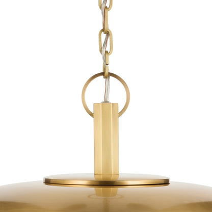 KICHLER 52835LBR Kurio One Light Pendant