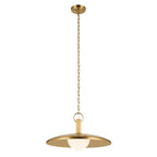 KICHLER 52835LBR Kurio One Light Pendant