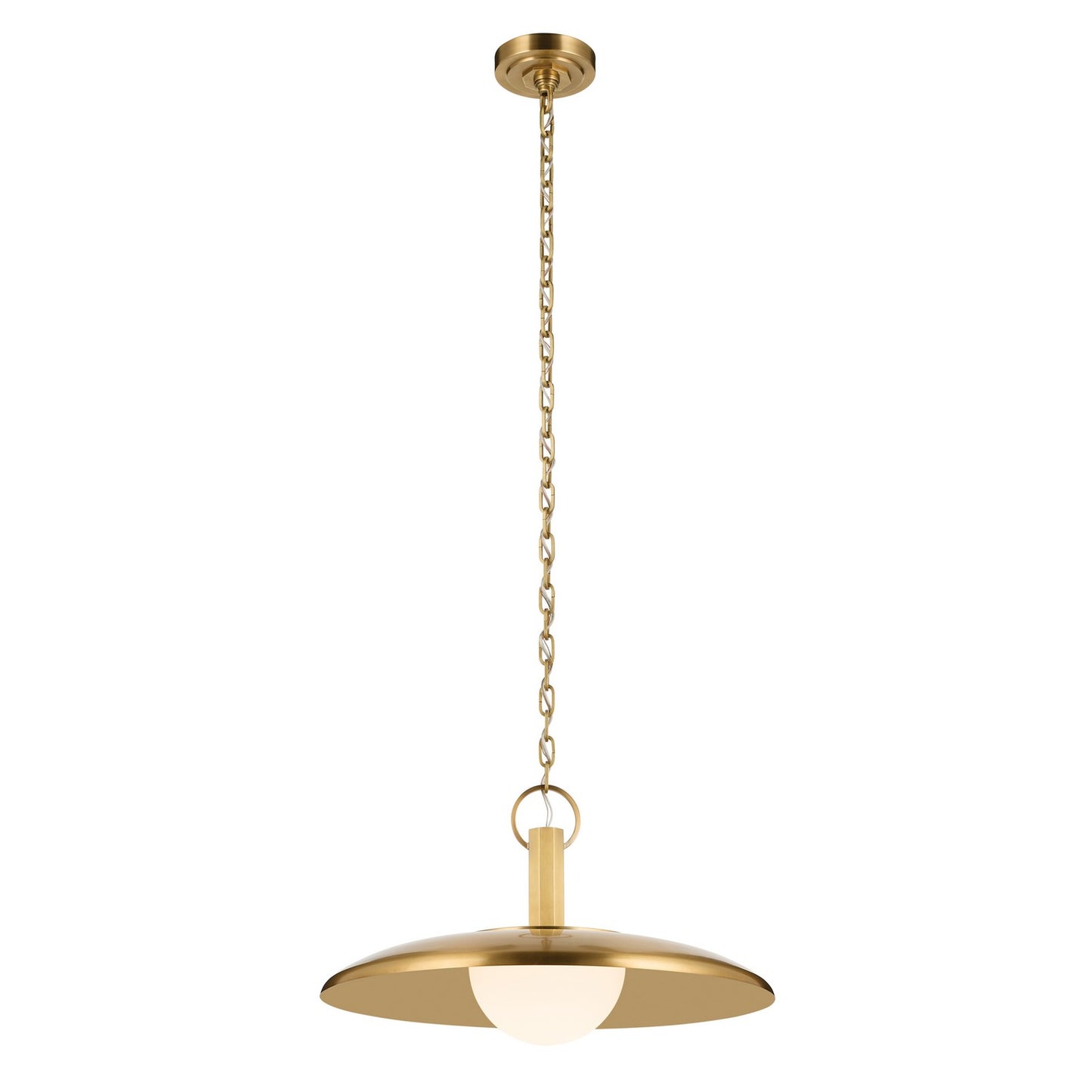 KICHLER 52835LBR Kurio One Light Pendant