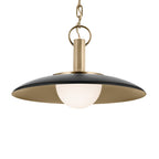 KICHLER 52834BK Kurio One Light Pendant