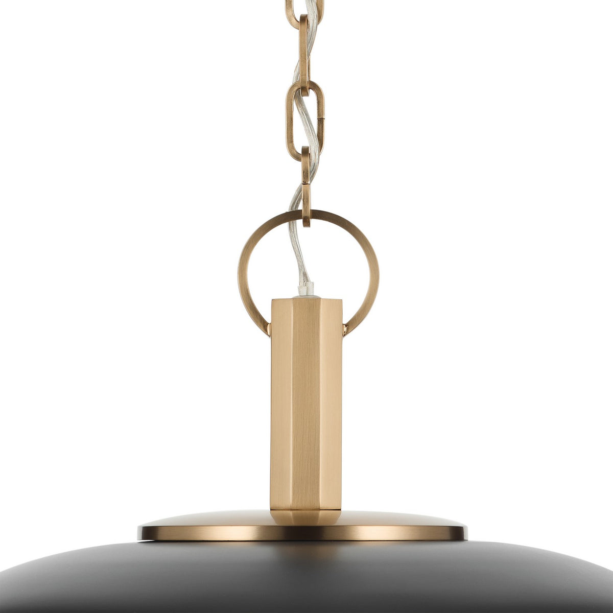 KICHLER 52834BK Kurio One Light Pendant