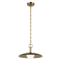 KICHLER 52834BK Kurio One Light Pendant