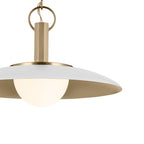 KICHLER 52834WH Kurio One Light Pendant