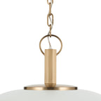 KICHLER 52834WH Kurio One Light Pendant