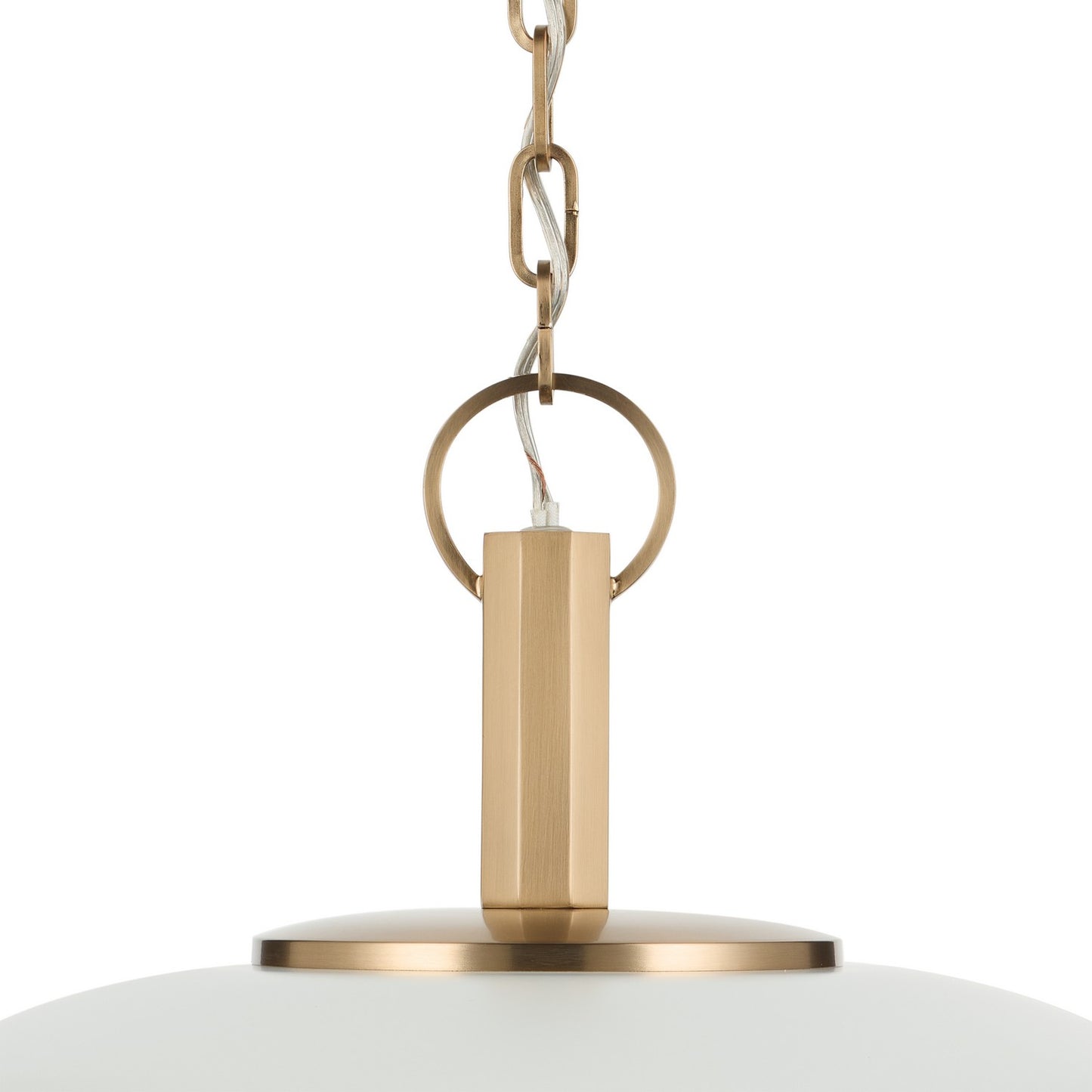 KICHLER 52834WH Kurio One Light Pendant