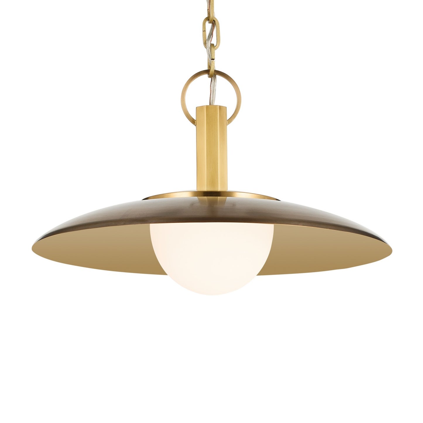 KICHLER 52834LBZ Kurio One Light Pendant