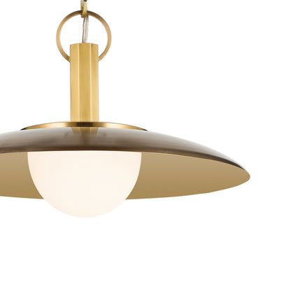 KICHLER 52834LBZ Kurio One Light Pendant