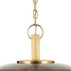 KICHLER 52834LBZ Kurio One Light Pendant
