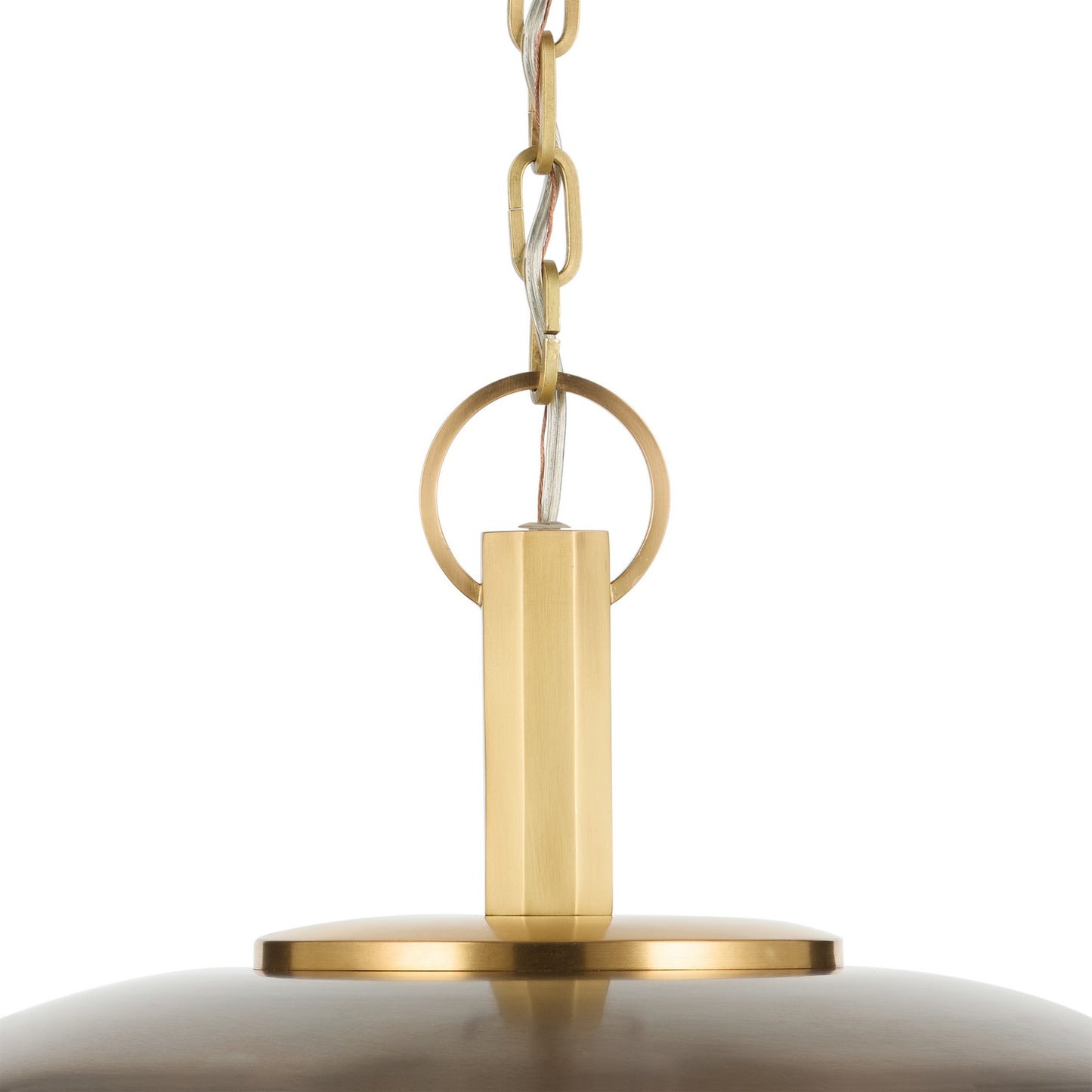 KICHLER 52834LBZ Kurio One Light Pendant