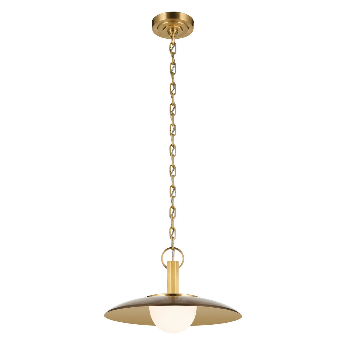 KICHLER 52834LBZ Kurio One Light Pendant
