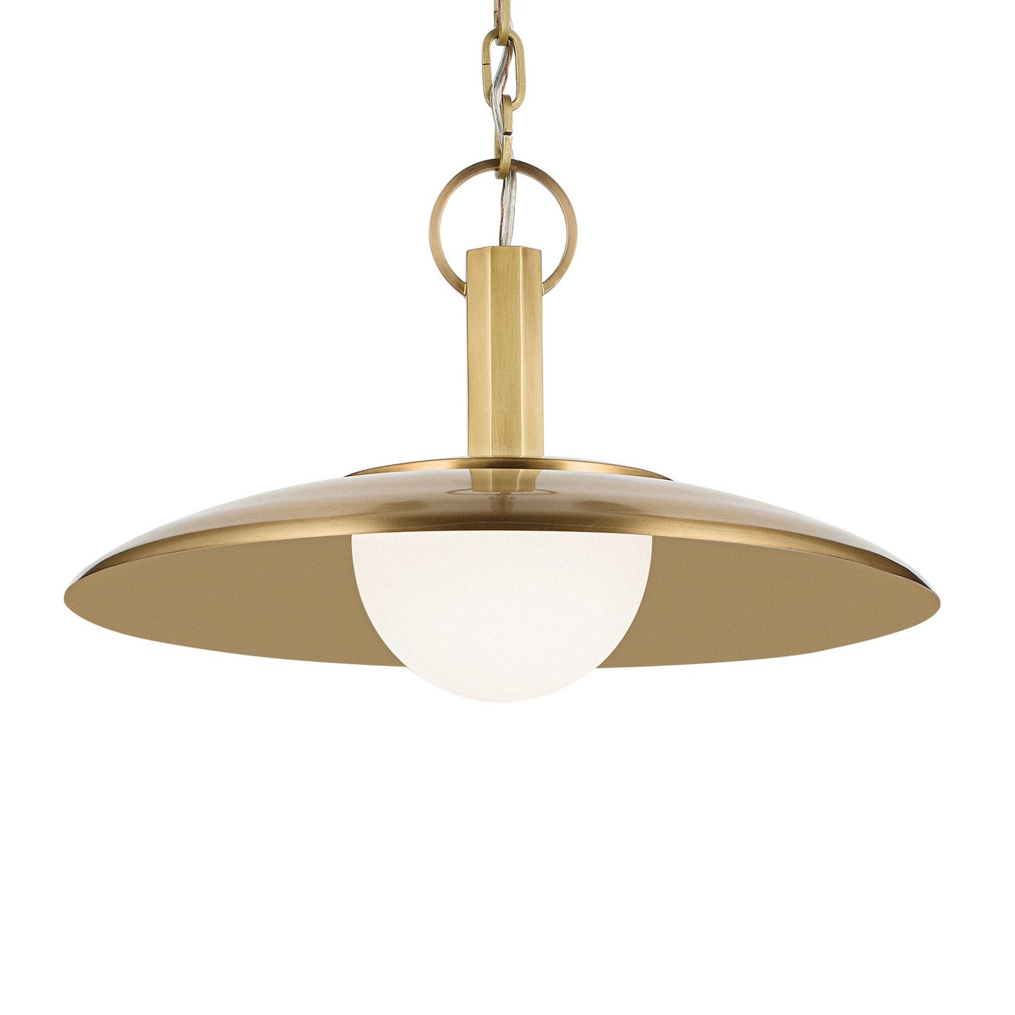 KICHLER 52834LBR Kurio One Light Pendant