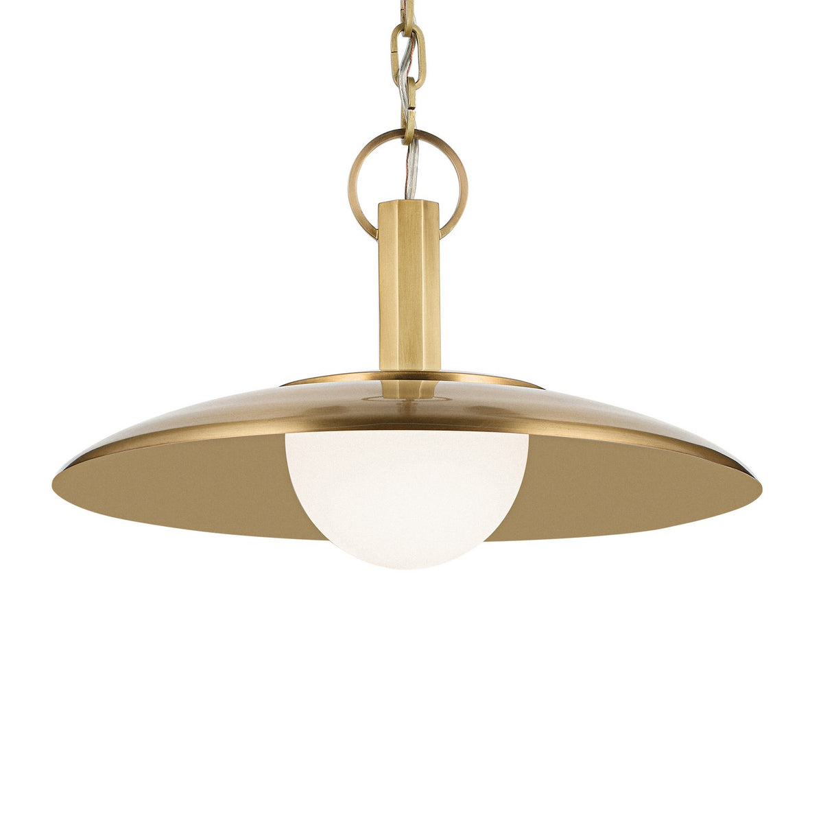 KICHLER 52834LBR Kurio One Light Pendant