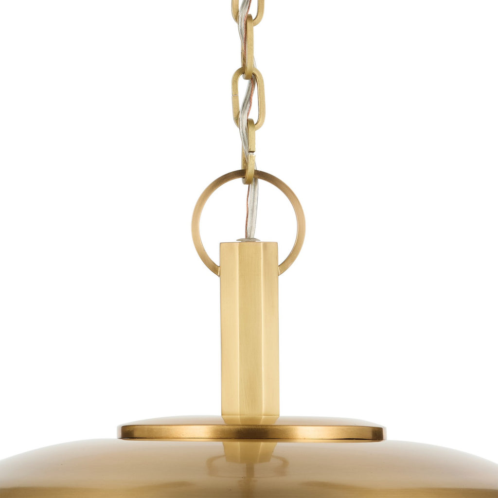 KICHLER 52834LBR Kurio One Light Pendant