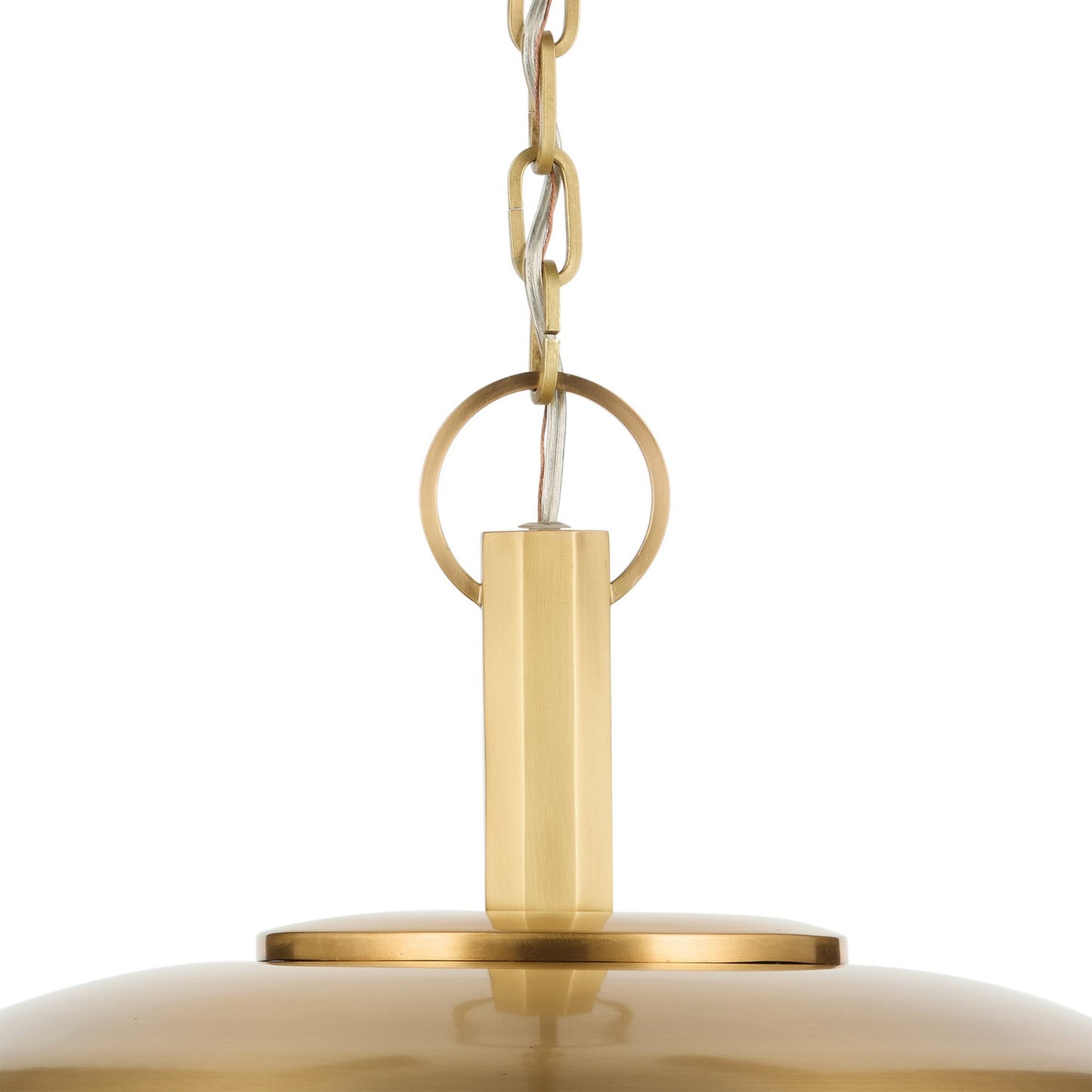 KICHLER 52834LBR Kurio One Light Pendant