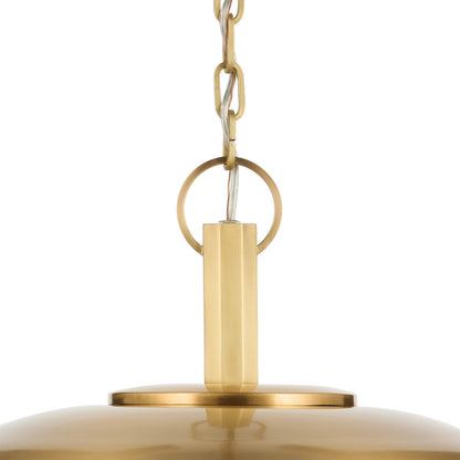 KICHLER 52834LBR Kurio One Light Pendant