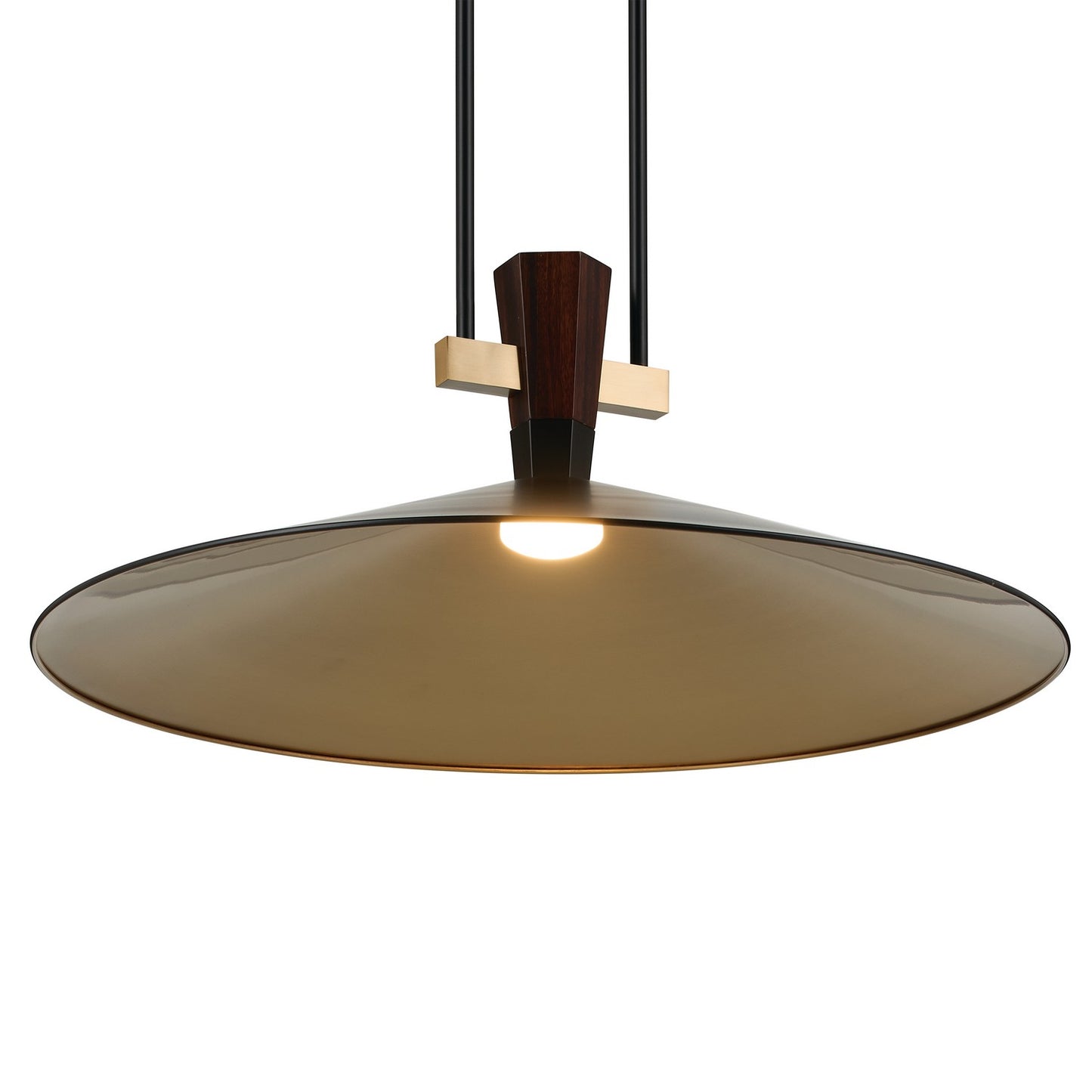 KICHLER 52833BKLED Tenon One Light Pendant