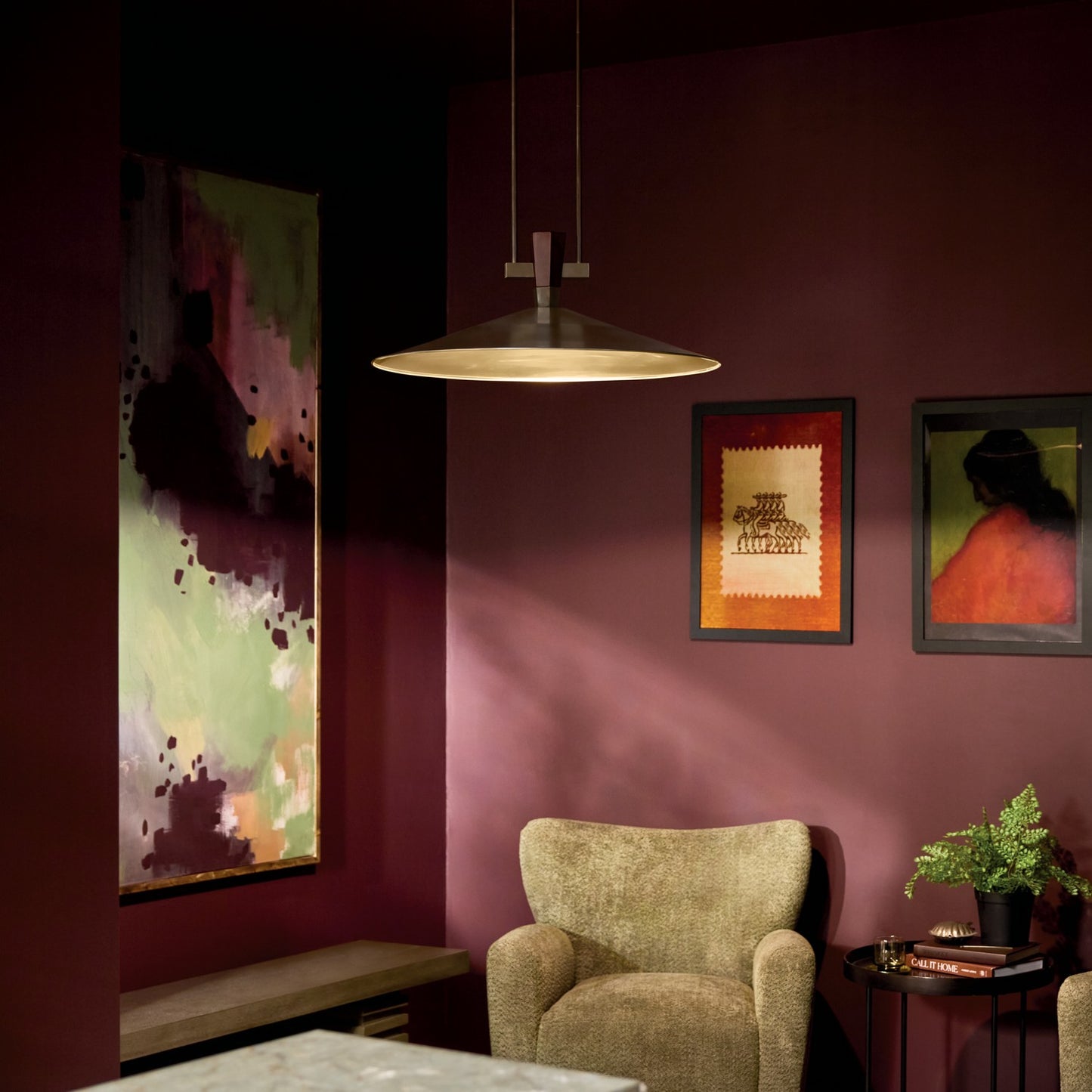 KICHLER 52833LBZLED Tenon One Light Pendant