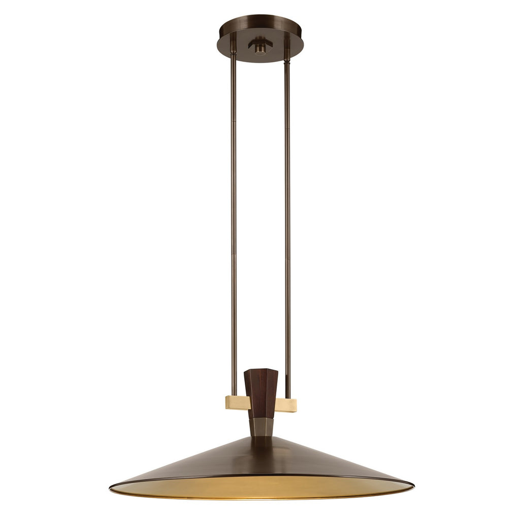 KICHLER 52833LBZLED Tenon One Light Pendant