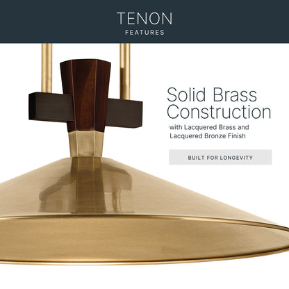 KICHLER 52833LBRLED Tenon One Light Pendant
