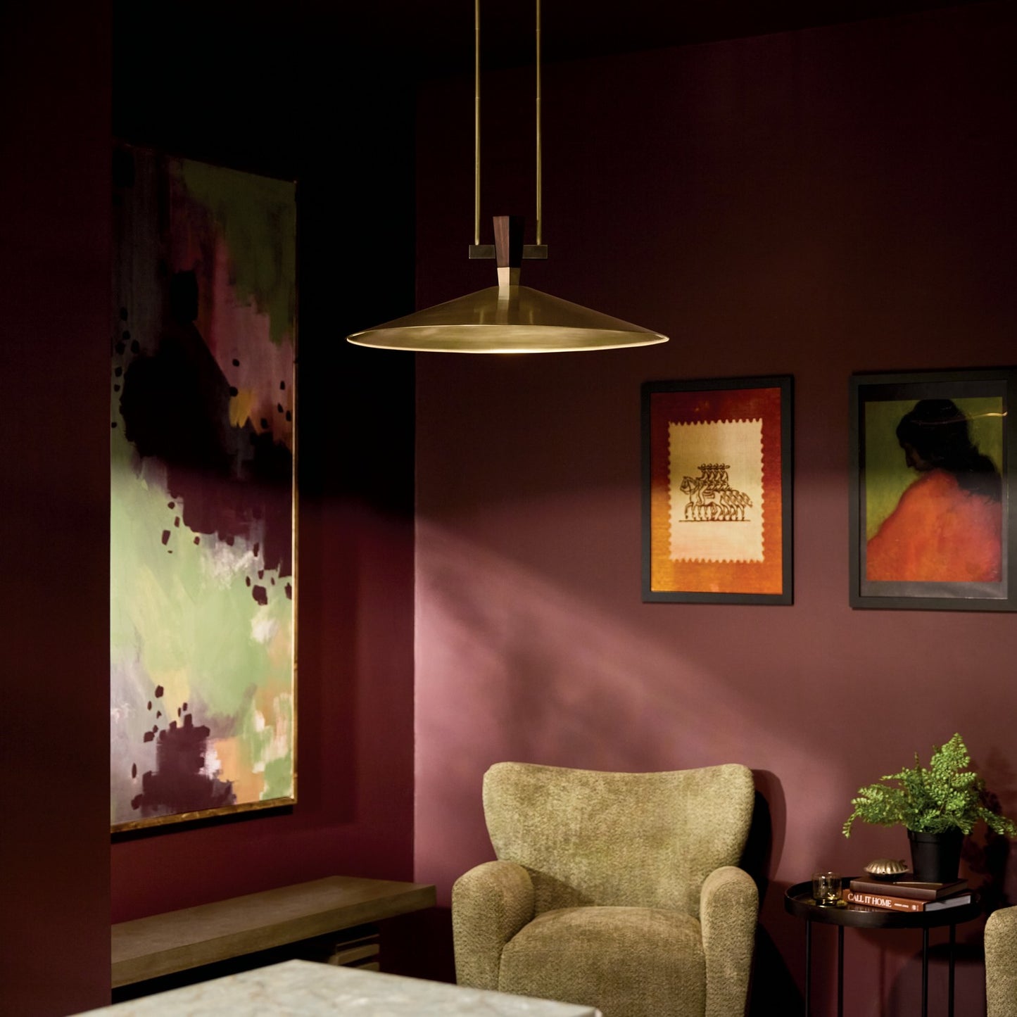 KICHLER 52833LBRLED Tenon One Light Pendant