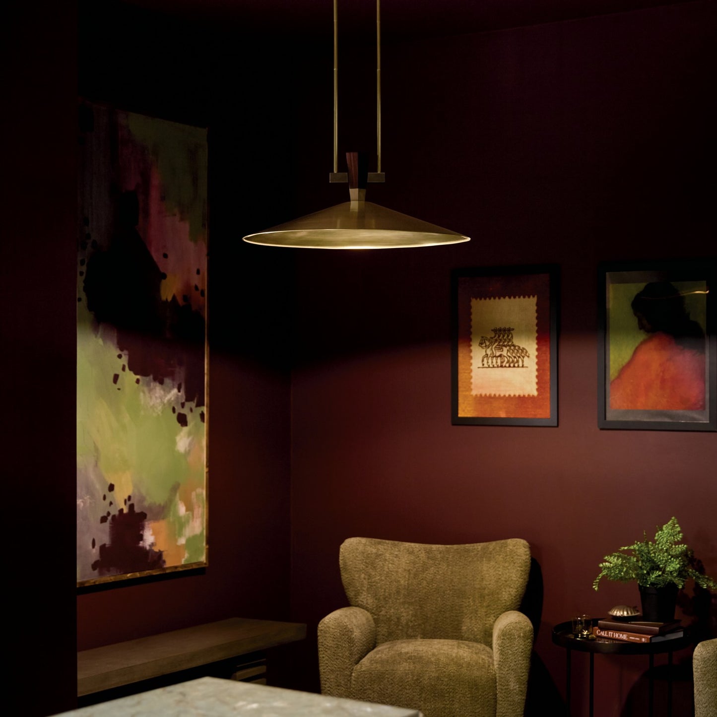 KICHLER 52833LBRLED Tenon One Light Pendant