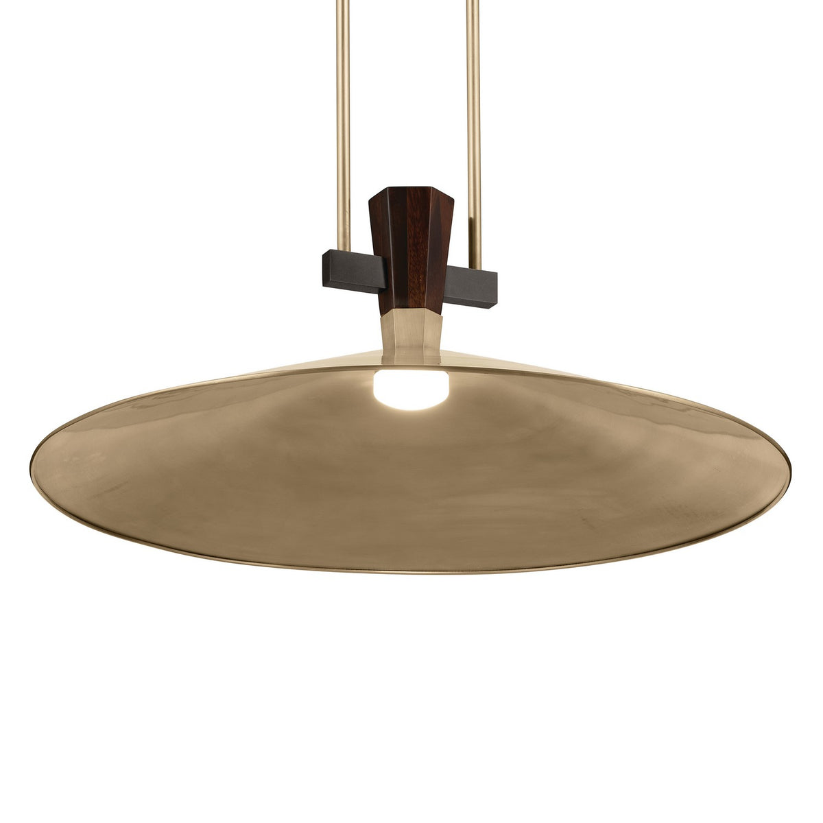 KICHLER 52833CPZLED Tenon One Light Pendant