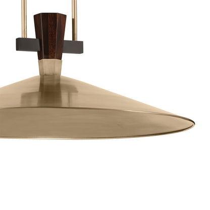 KICHLER 52833CPZLED Tenon One Light Pendant