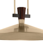 KICHLER 52833CPZLED Tenon One Light Pendant