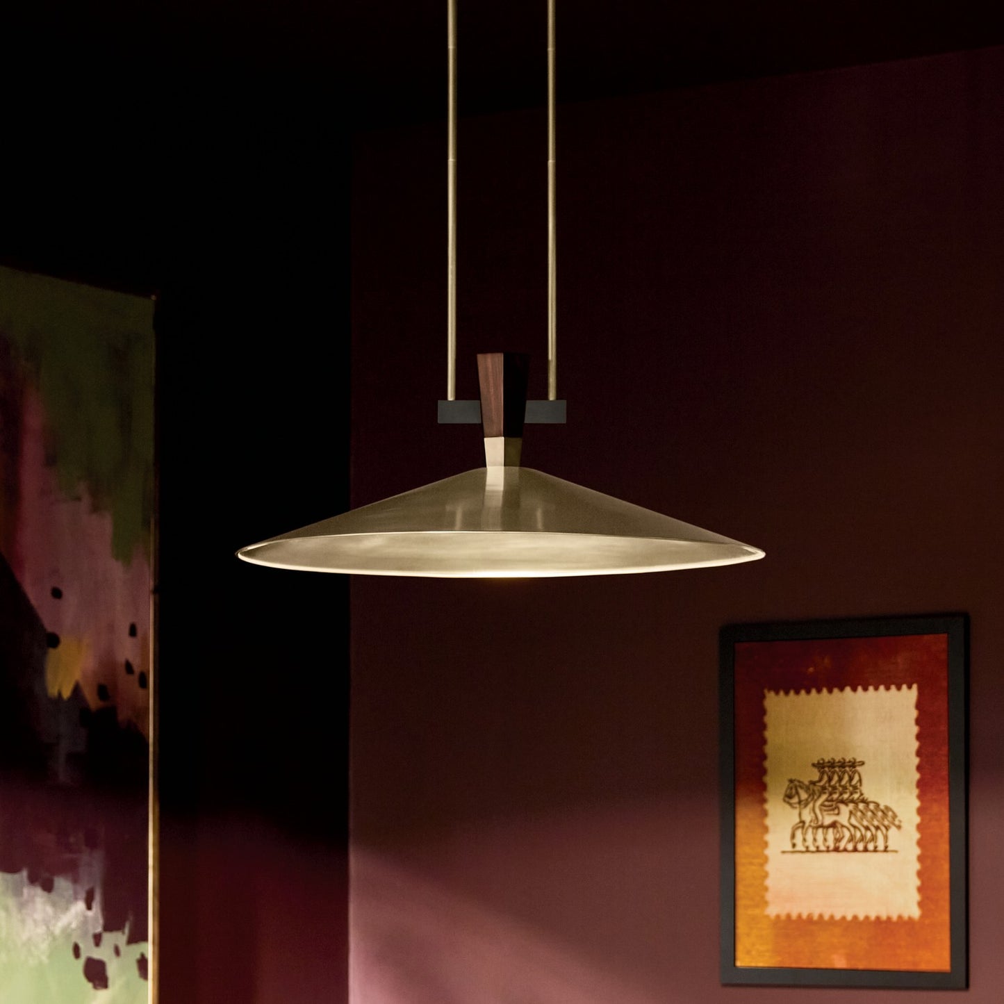 KICHLER 52833CPZLED Tenon One Light Pendant
