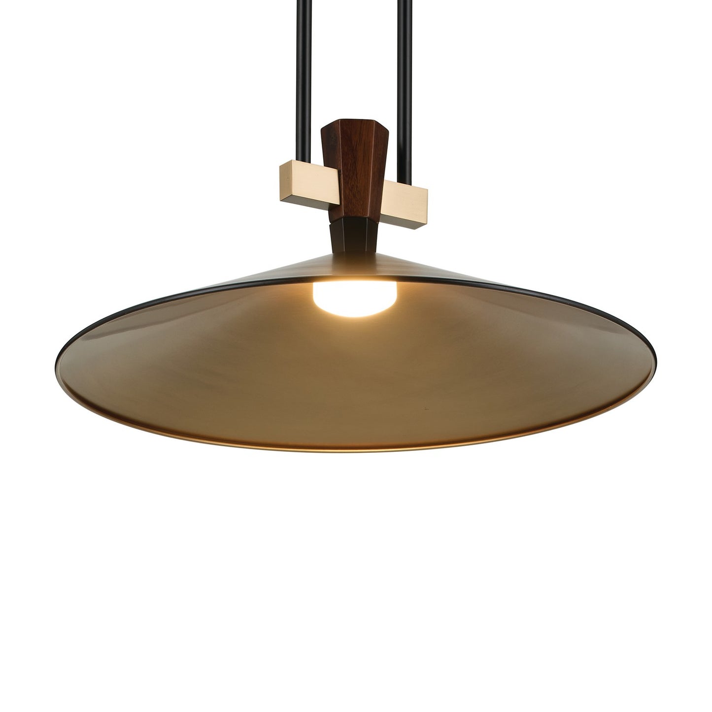 KICHLER 52832BKLED Tenon One Light Pendant