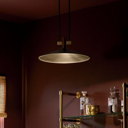 KICHLER 52832BKLED Tenon One Light Pendant