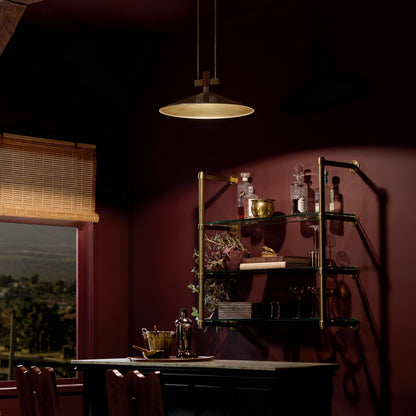 KICHLER 52832LBZLED Tenon One Light Pendant