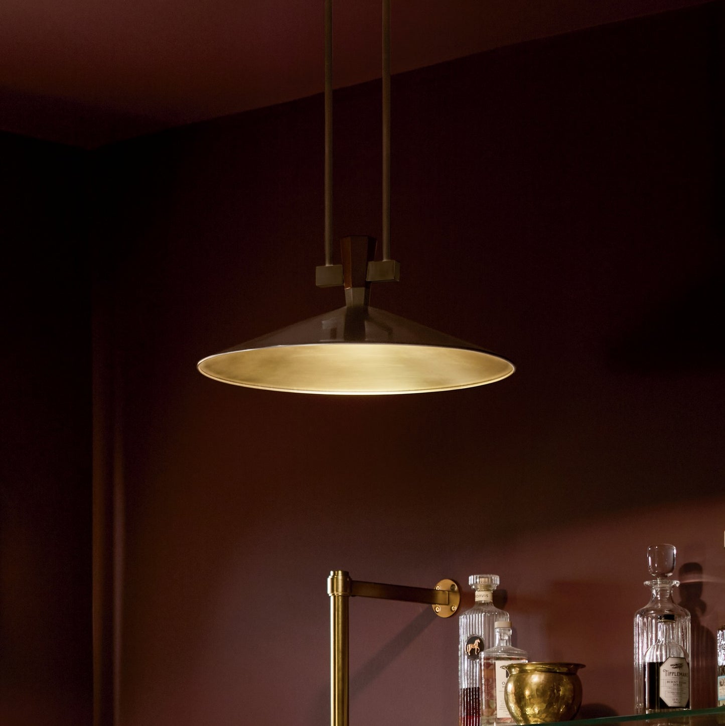 KICHLER 52832LBZLED Tenon One Light Pendant