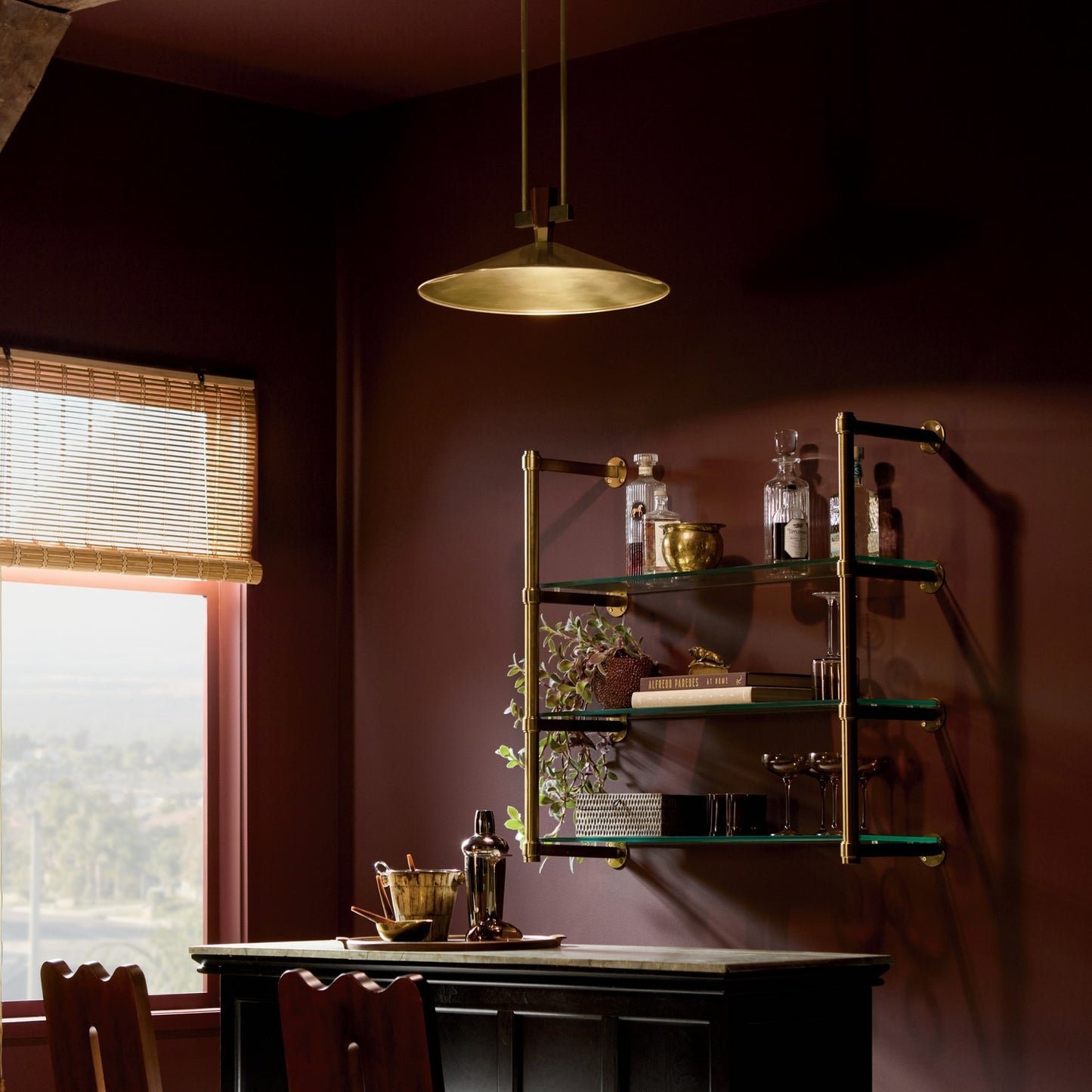 KICHLER 52832LBRLED Tenon One Light Pendant