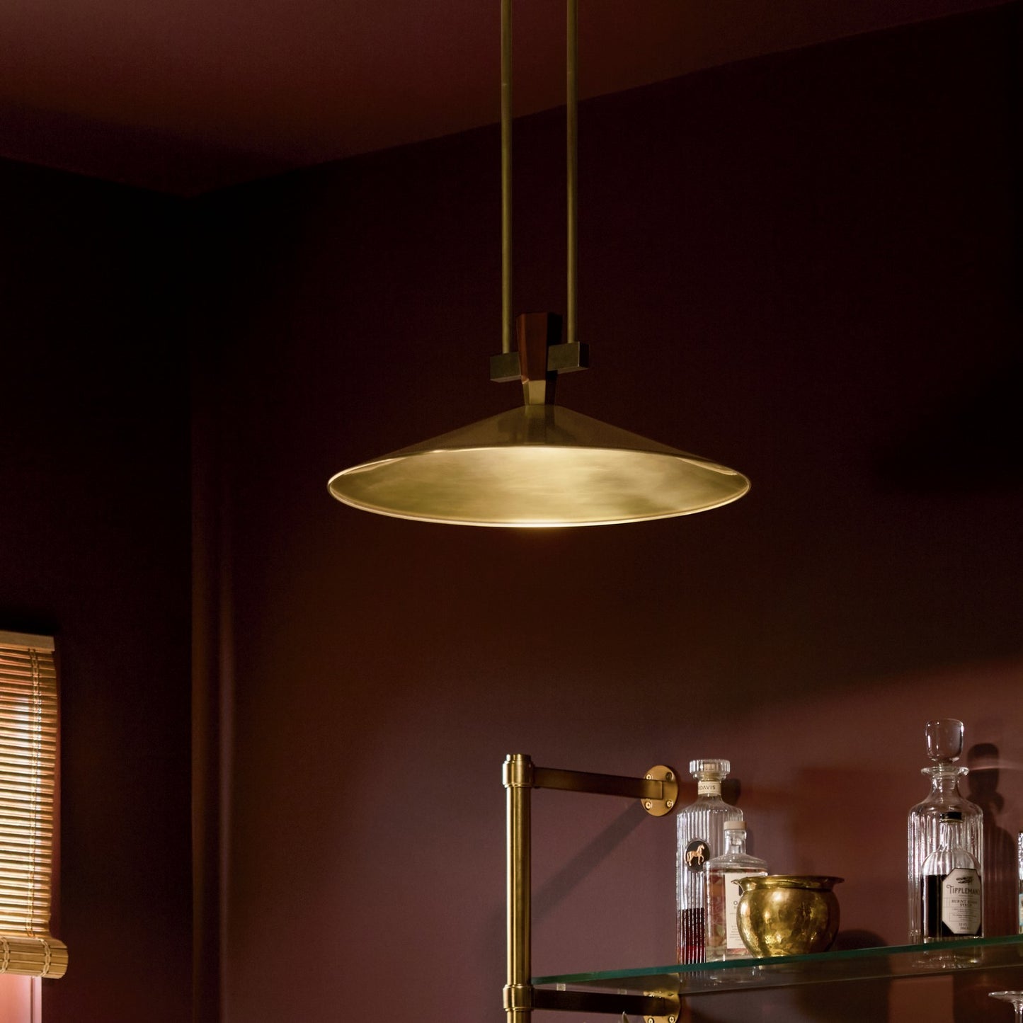 KICHLER 52832LBRLED Tenon One Light Pendant