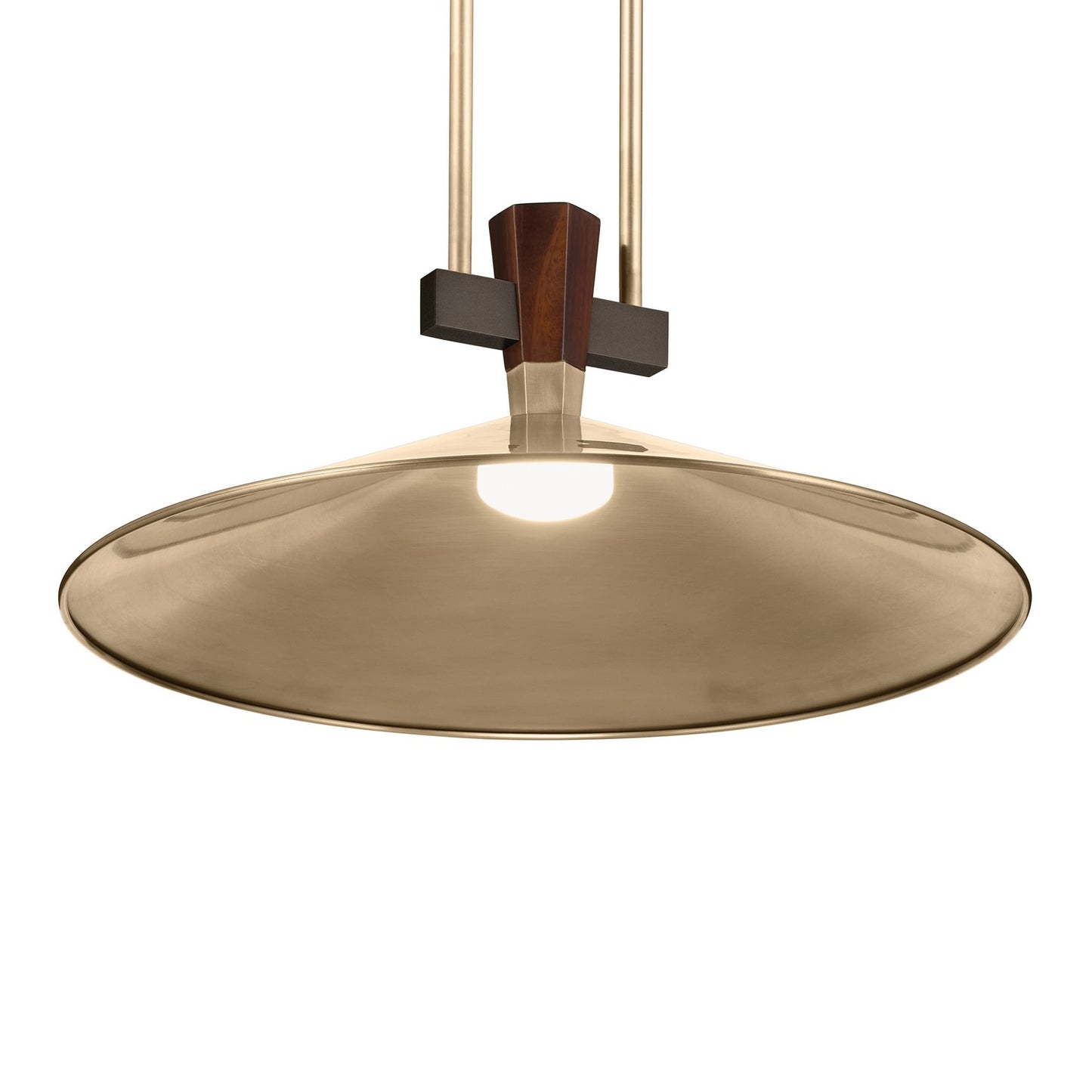 KICHLER 52832CPZLED Tenon One Light Pendant